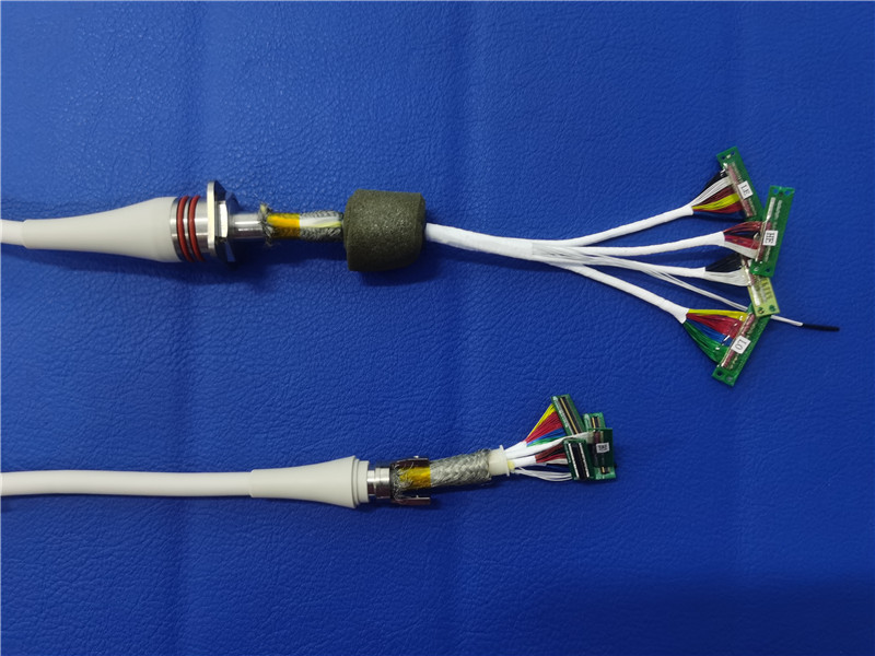 Ultrasone transducer kabel gearstalling (2)